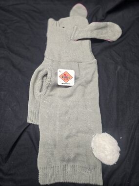 The Worthy Dog Bunny Hop Dog Hoodie/Sweater. Medium